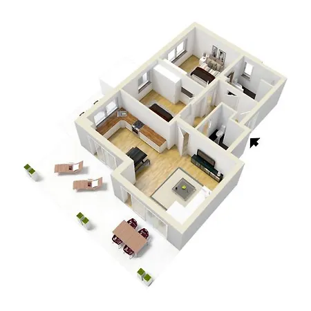 Апартаменты Monusse Boid 8 *